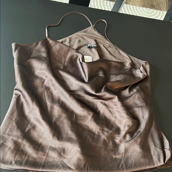 Express satin tank-brown - Picture 3 of 6